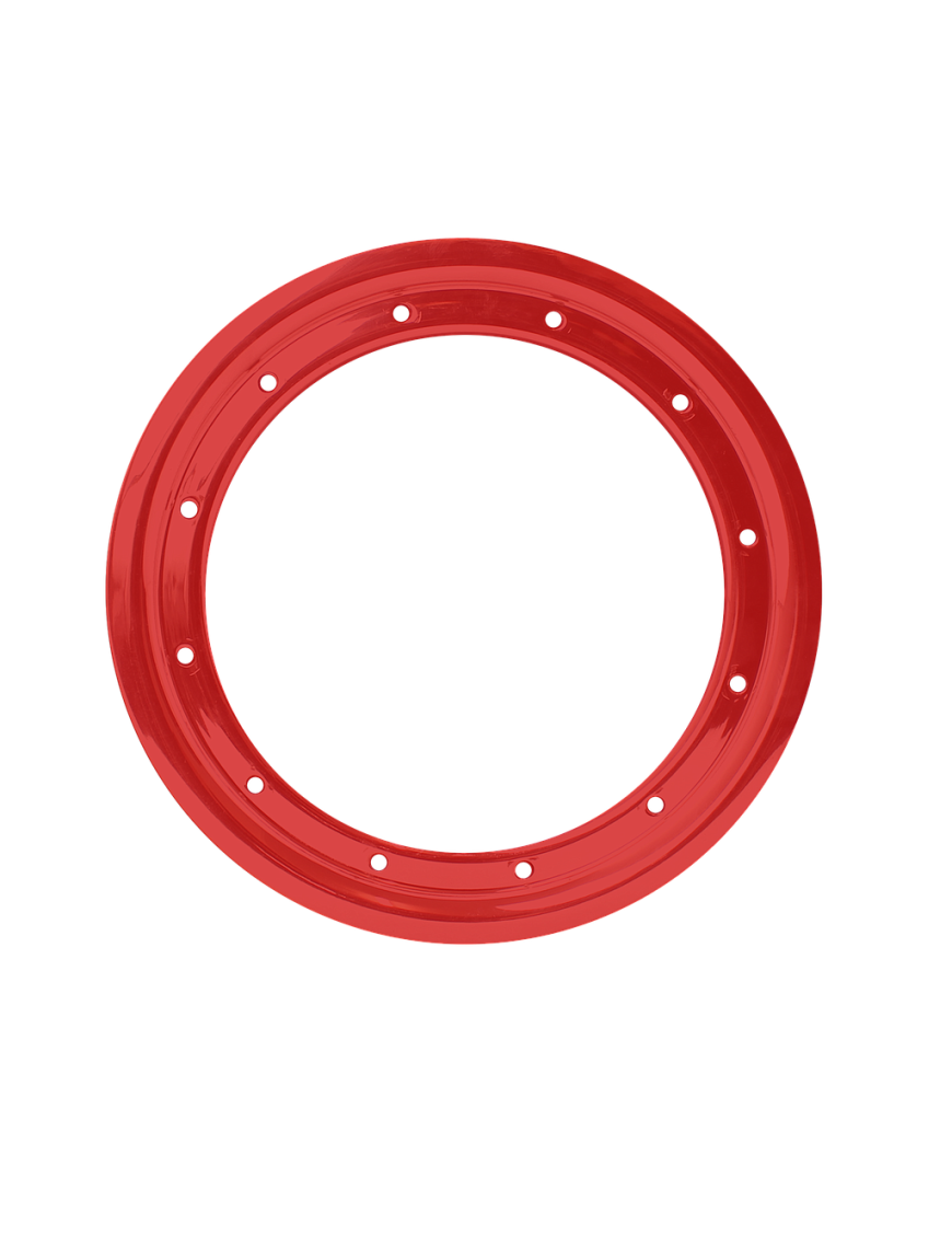 Aro Beadlock 9" ALU Rojo