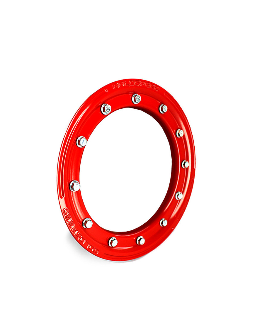 Aro Beadlock GOLDSPEED 9" Alu Rojo