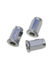 Conjunto de 16 Porcas Chatas 10x1.25