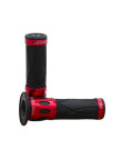 Punhos para Scooter PROGRIP 728-107 Anel Alumínio Vermelho