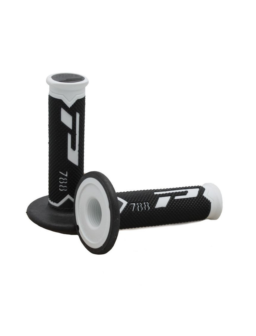 Punhos PROGRIP Branco e Preto Titânio 788-218 Densidade Tripla