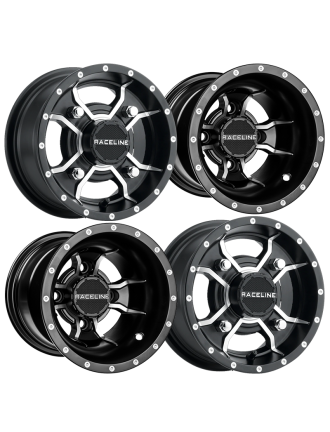 Combo 4 Jantes RACELINE Mamba Sport Fte 4/156 - Tr 4/115