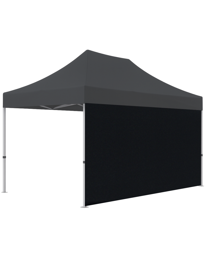 Lateral preta para tenda 4,5 metros