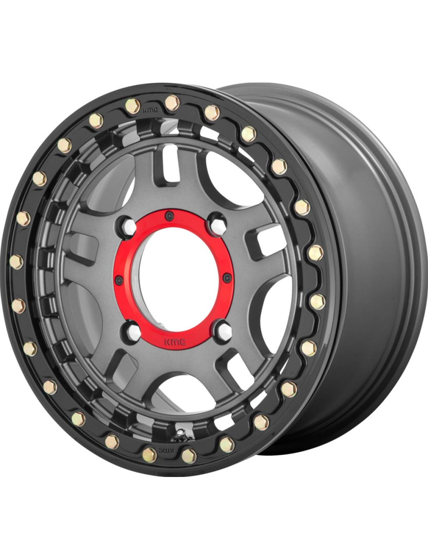 Llanta KMC KS240 Recon Beadlock 15x7 +38mm 4/137